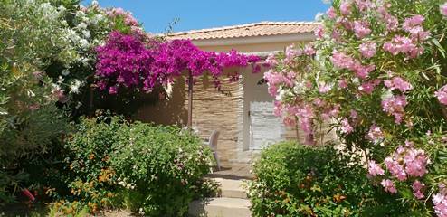 Gîte pour 3 personnes, avec jardin à Santa-Lucia-di-Moriani