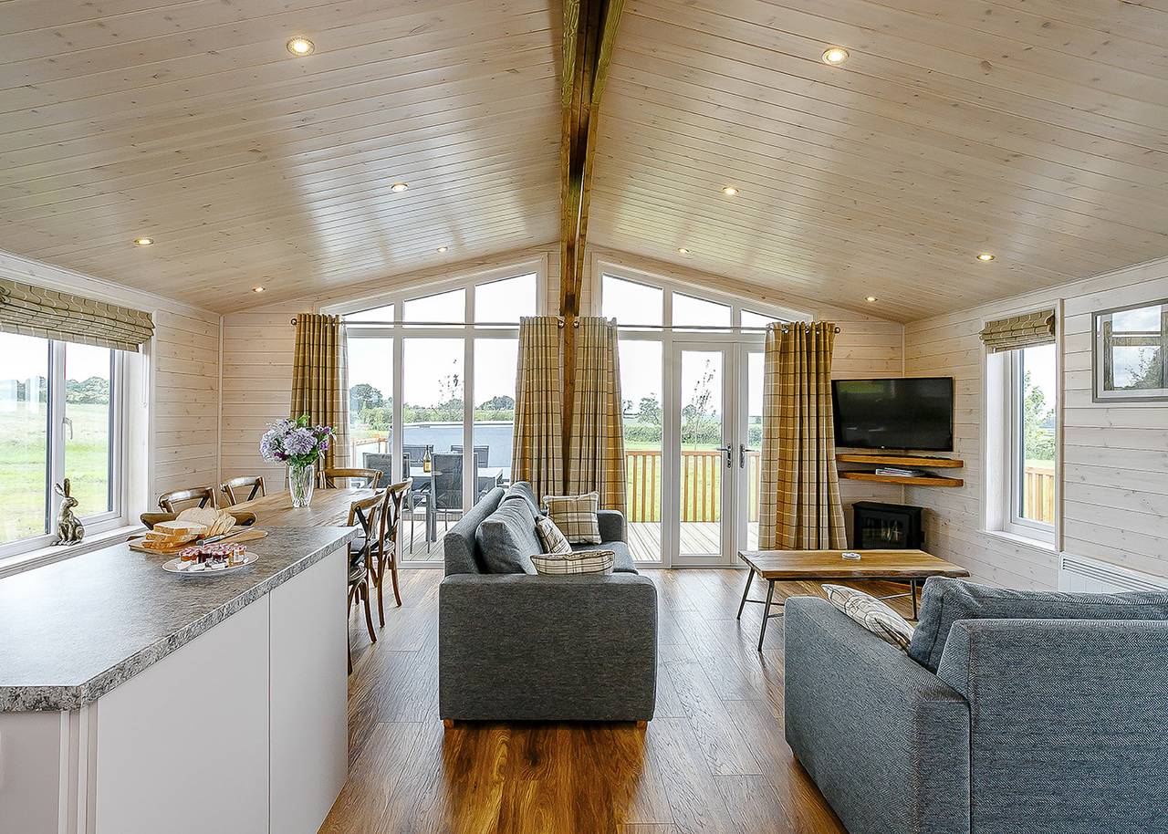 Field View Lodge in Derbyshire