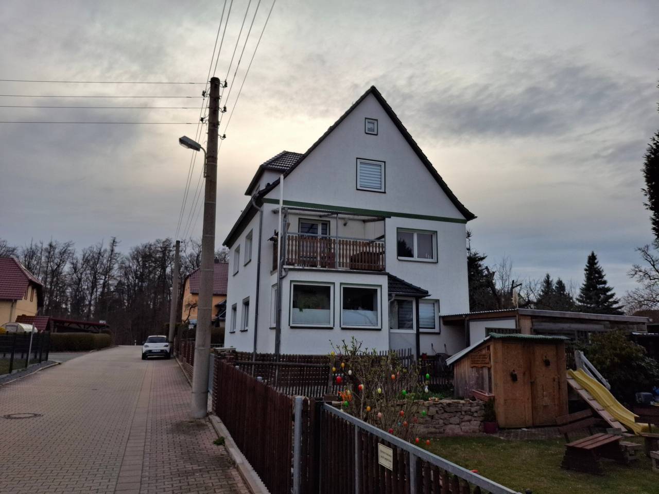 Ganze Wohnung, Apartment 'Fewo-Holzland' mit Gemeinschaftsgarten und Wlan in Tautenhain, Saaleland