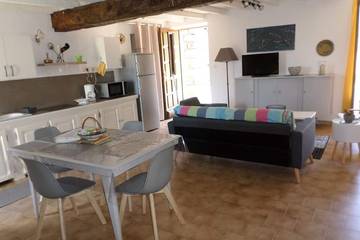Gîte pour 5 personnes, avec balcon à Sollacaro