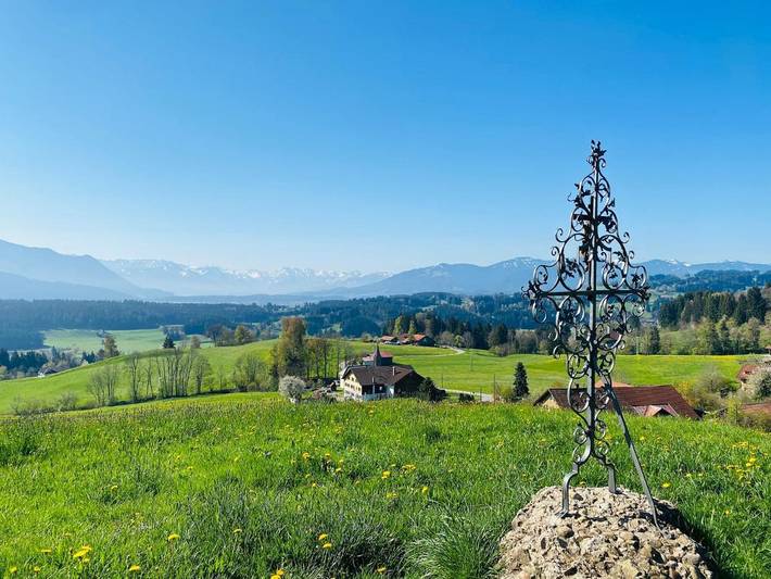 Landhaus für 2 Personen, mit Garten und Ausblick sowie Sauna im Allgäu - 4