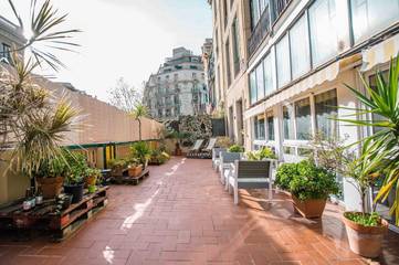 Auberge pour 2 personnes, avec terrasse dans El Trampoli