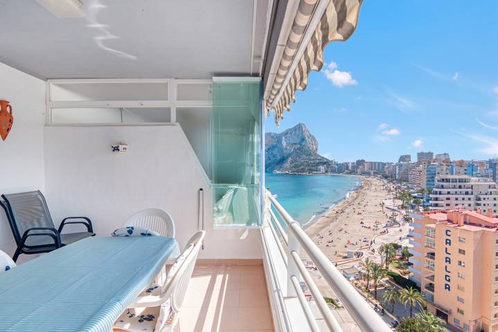 Apartamento para 4 personas, con piscina para niños y jardín en Calpe
