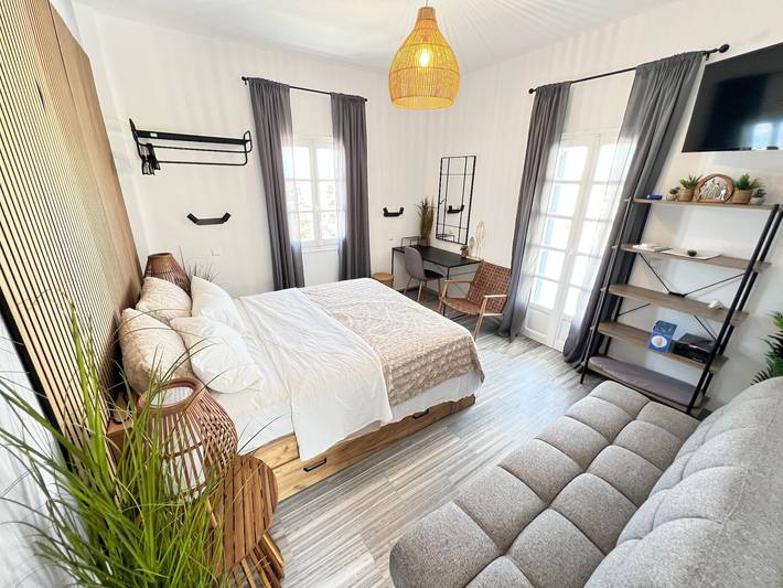 Studio pour 4 personnes, avec jardin