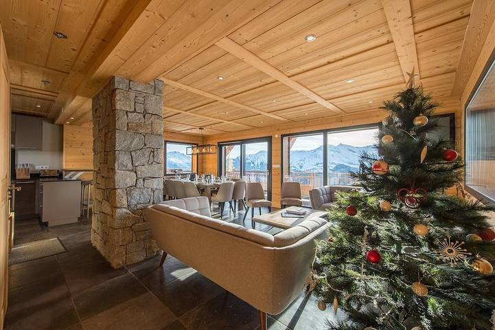 Chalet pour 14 personnes, avec balcon - 1