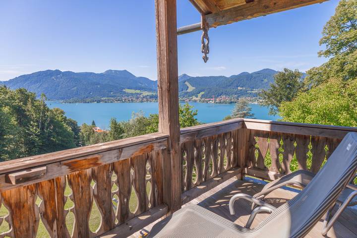 Ferienwohnung für 4 Personen, mit Ausblick und Balkon sowie Seeblick in Gmund - 2