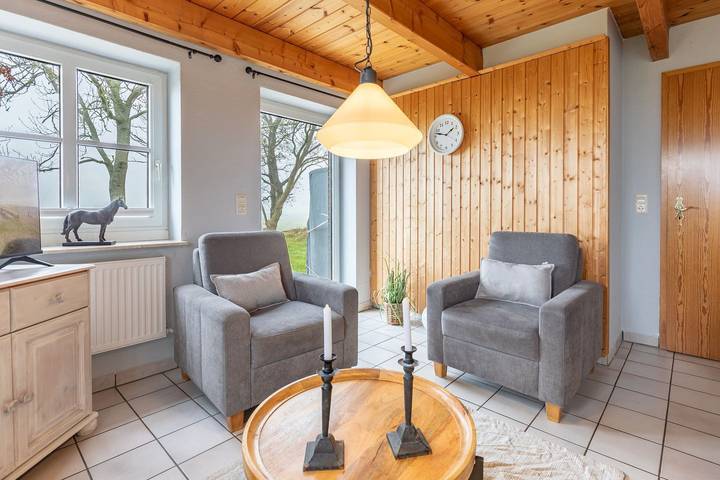 Ferienwohnung für 4 Personen, mit Ausblick und Garten in Schobüll - 4