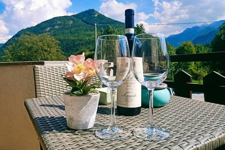 Gîte pour 2 personnes, avec balcon à Valdieri