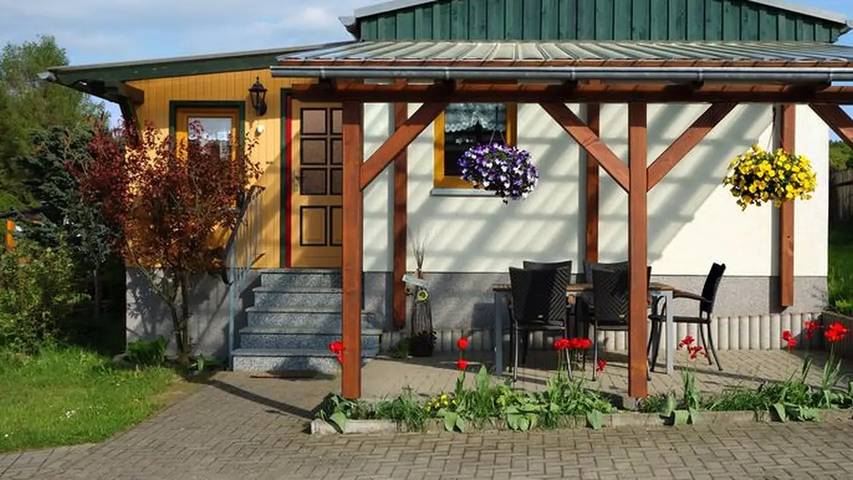 Ferienhaus für 5 Personen, mit Garten und Terrasse sowie Sauna in Stiege im Harz