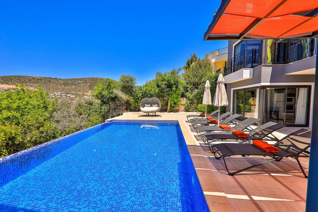 Villa für 6 Personen mit Garten in Kaş, Saklıkent