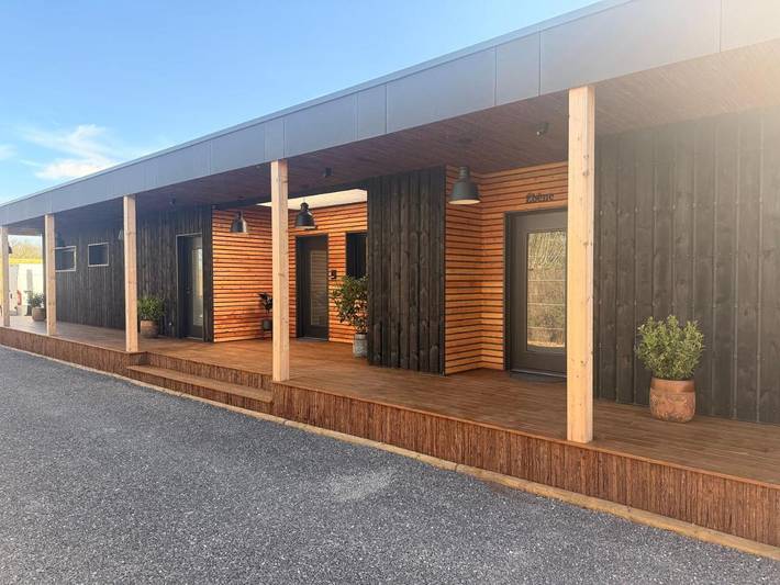 Gîte pour 2 personnes, avec Terrasse ainsi que Jacuzzi et Jardin à Marck