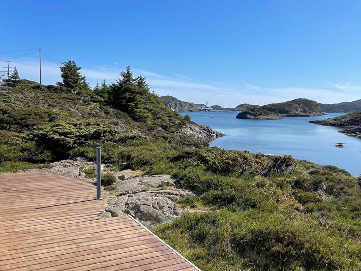 Ferienhaus für 6 Personen, mit Terrasse in Bømlo