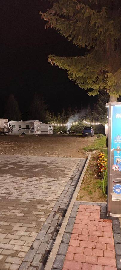 Caravan in Bukowina Tatrzańska, Karpaty (Polska)