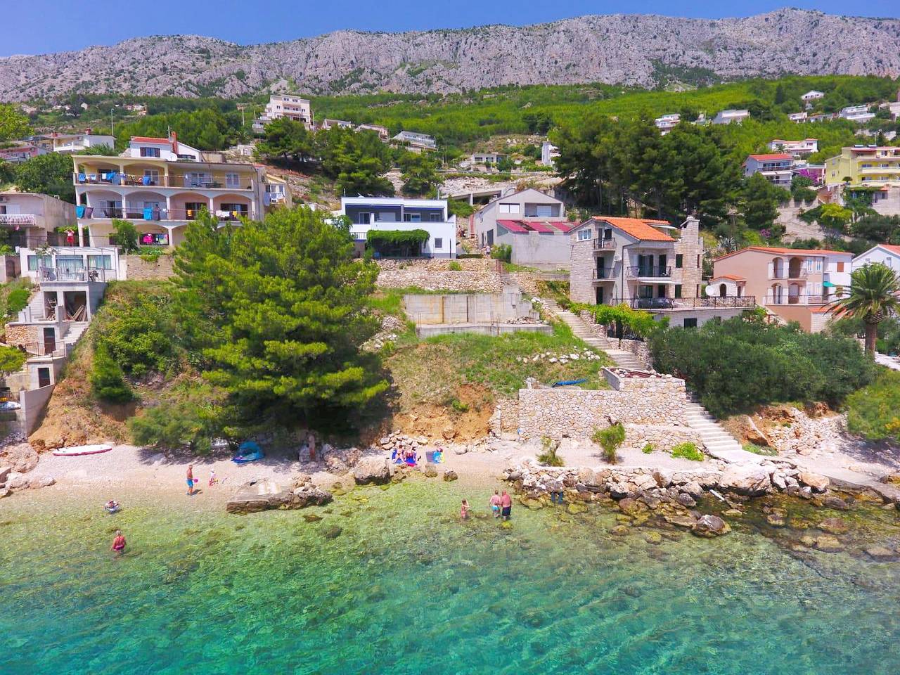 Cały apartament, Apartamenty typu studio przy plaży Zavode, Omis As-1021-a in Celina, Omiš-Riviera