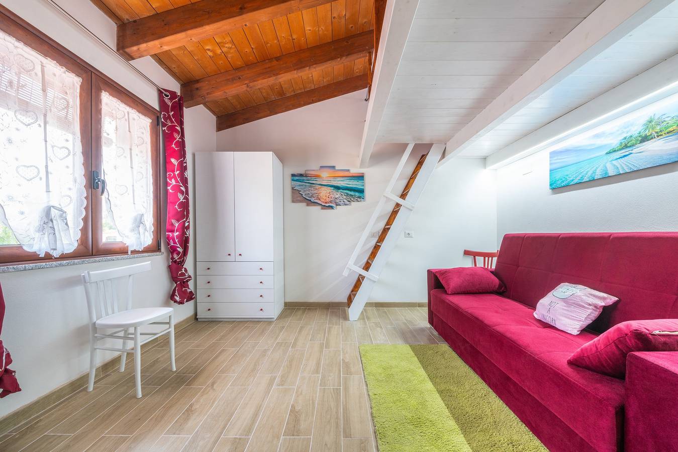 Ganzes Studio, Einzimmerapartment "Confortevole Loft Sud Sardegna" mit Balkon und Wlan in San Giovanni Suergiu, Sulcis Iglesiente