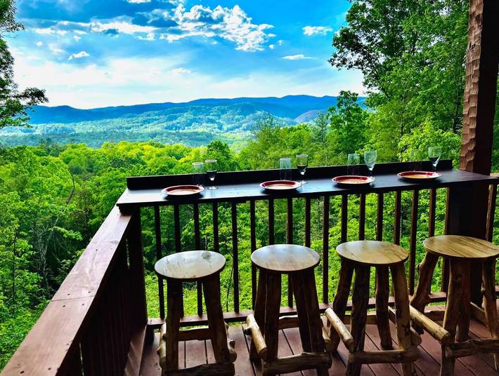 Ferienhaus für 6 Personen, mit Pool und Terrasse sowie Ausblick, mit Haustier - 1