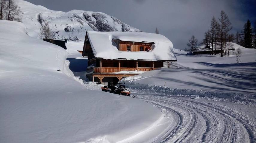 Hütte für 7 Personen, mit Sauna und Garten sowie Ausblick, kinderfreundlich in Tauplitz - 2