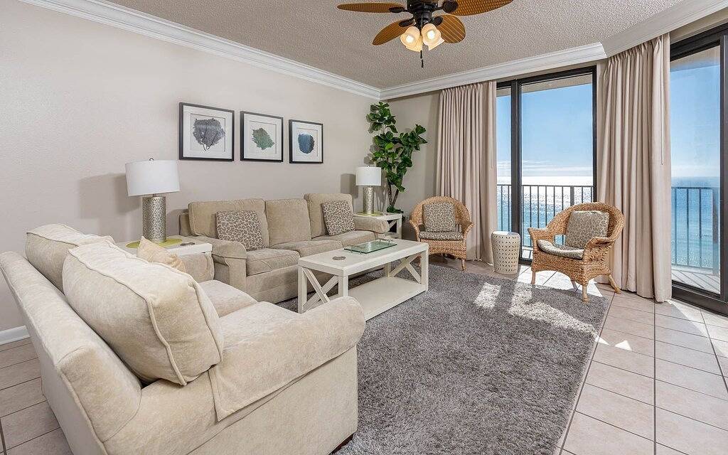 Beach Rental for 10 Guests in Orange Beach, Baldwin County