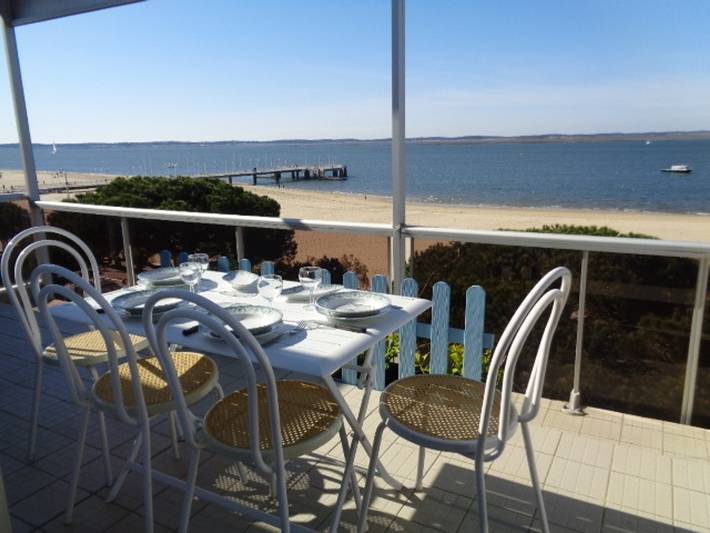 Chalet pour 6 personnes, avec terrasse, animaux acceptés à Arcachon