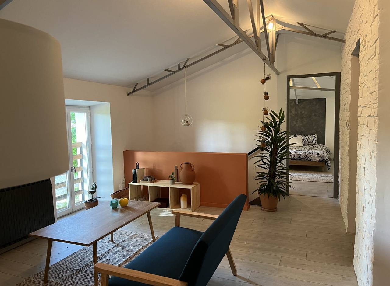 Chambres d'hôtes slowlife & écofriendly Hózhó Tempo - Sous les toits in Grézet-Cavagnan, Région de Marmande