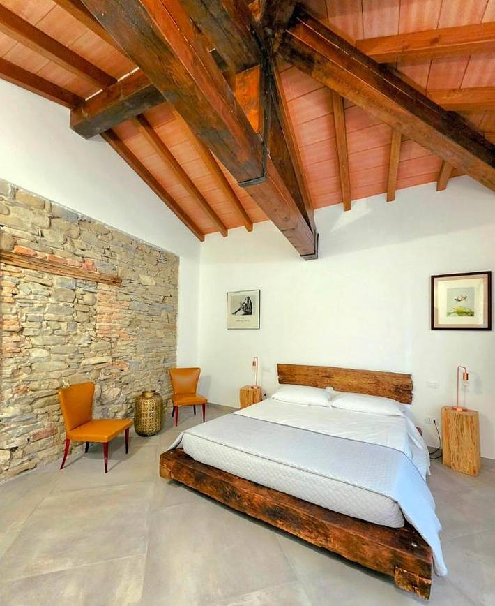 Appartamento per 2 persone, con Terrazza e Giardino nonché Piscina e Panorama a Galeata