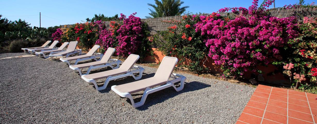 Casa Rita auf Formentera mit Meerblick in Formentera, Balearen