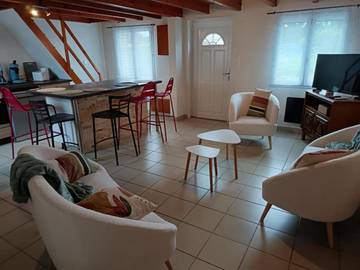 Gîte pour 5 personnes, avec terrasse et jardin dans Sainte-Marie-Kerque