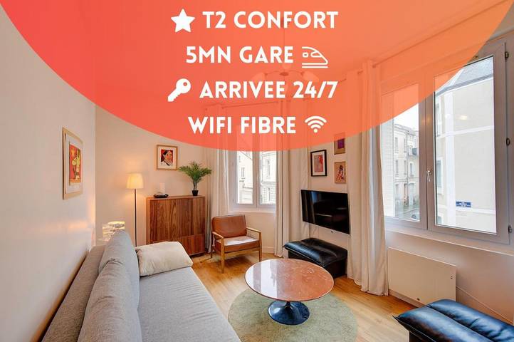 Vakantieappartement voor 4 personen in Tours