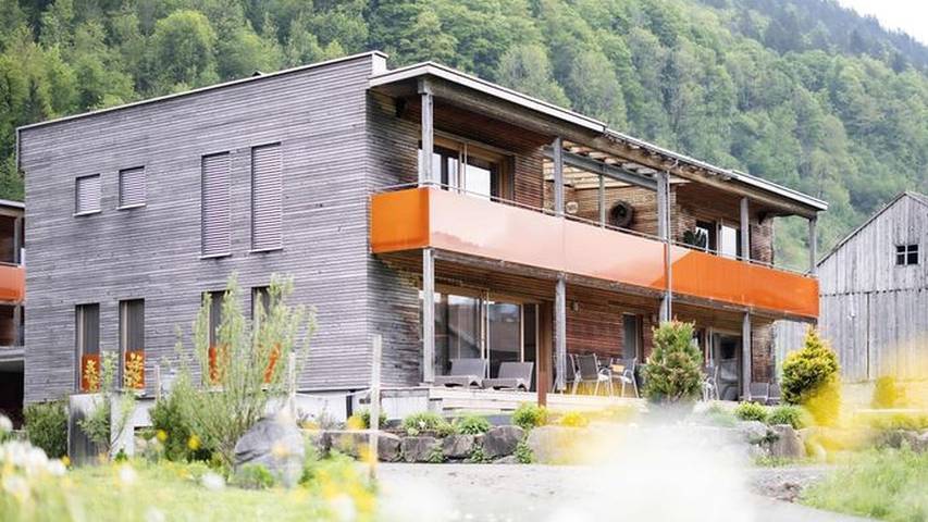 Ferienwohnung für 2 Personen, mit Terrasse und Sauna sowie Whirlpool und Garten in Bizau - 2