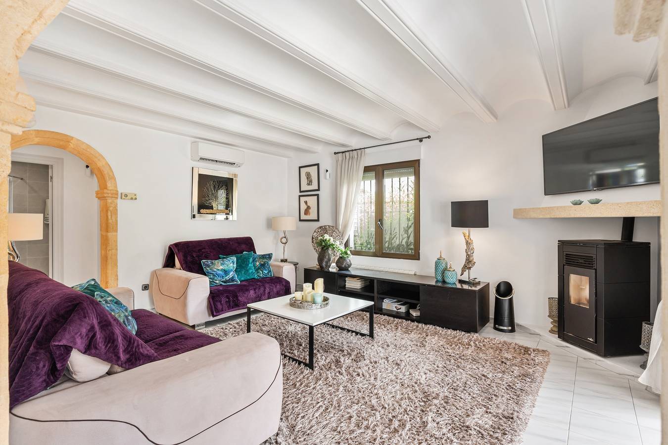 Villa 'Maria' con vistas al mar, Wi-Fi y aire acondicionado in Jávea, Costa Blanca