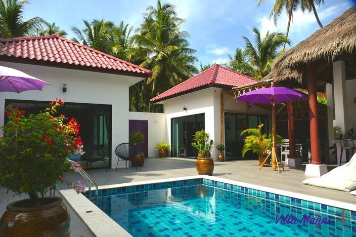 Villa für 4 Personen, mit Garten und Pool - 1