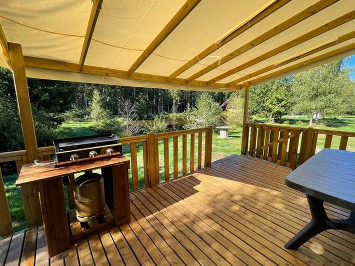 Camping für 6 Personen, mit Pool und Terrasse in Lothringen - 2