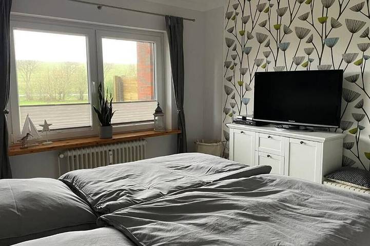 Ganze Wohnung, Stilvolle und authentische Ferienwohnung in Friedrichskoog – Perfekt gelegen hin in Friedrichskoog-Spitze, Friedrichskoog