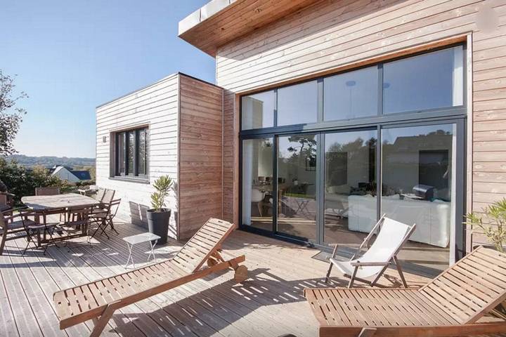 Villa pour 10 personnes, avec jardin et terrasse, animaux acceptés en Bretagne - 3