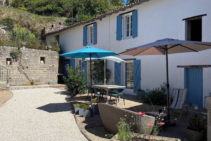Maison de vacances pour 5 personnes, avec jardin