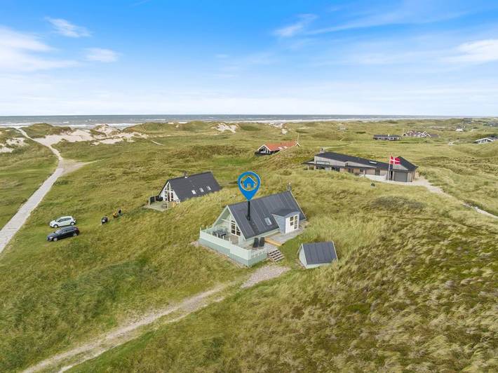 Ferienhaus für 4 Personen, mit Balkon/Terrasse und Terrasse sowie Sauna in Houvig