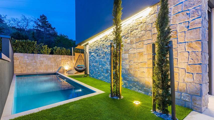 Ferienhaus für 4 Personen, mit Terrasse und Garten sowie Pool in Crikvenica - 3