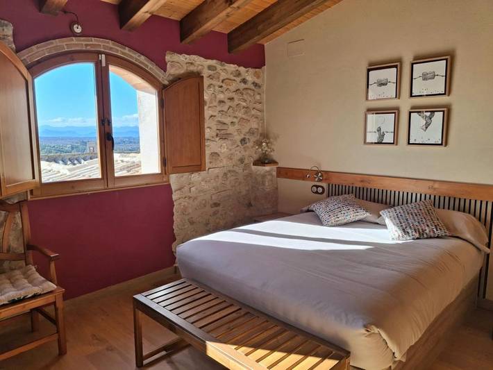 Casa rural para 2 personas, con terraza y vistas en Priorat