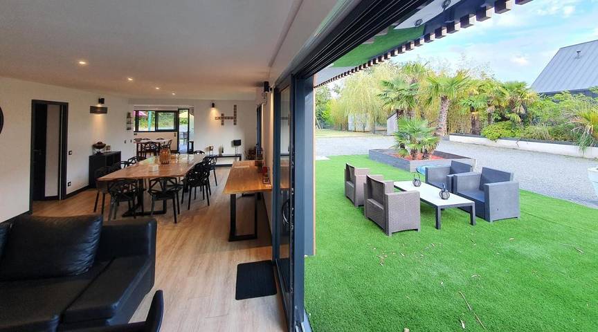 Maison de vacances pour 26 personnes, avec piscine ainsi que vue et jardin en Indre-et-Loire - 4