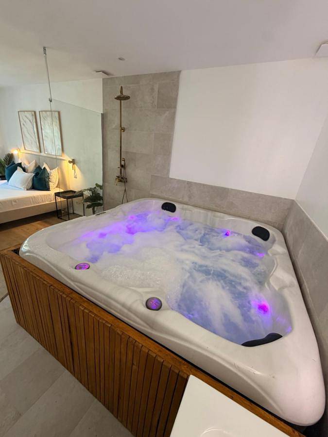 Gîte pour 3 personnes, avec Jacuzzi et Terrasse ainsi que Jardin et Piscine à Bommes - 3