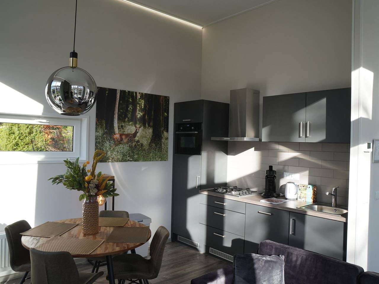 Tiny House met uitzicht op het bos in Veluwe