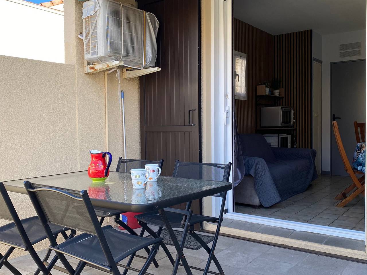 Estudio entero, Estudio Villa Climatizado 2/3 Pers. Port Leucate, Aparcamiento Seguro in Port Leucate, Leucate