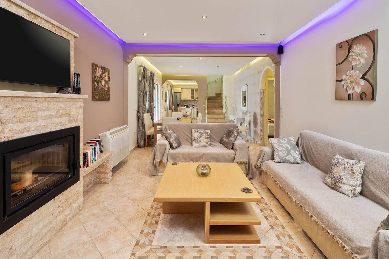 Villa per 6 persone con vista oceano in Corfù