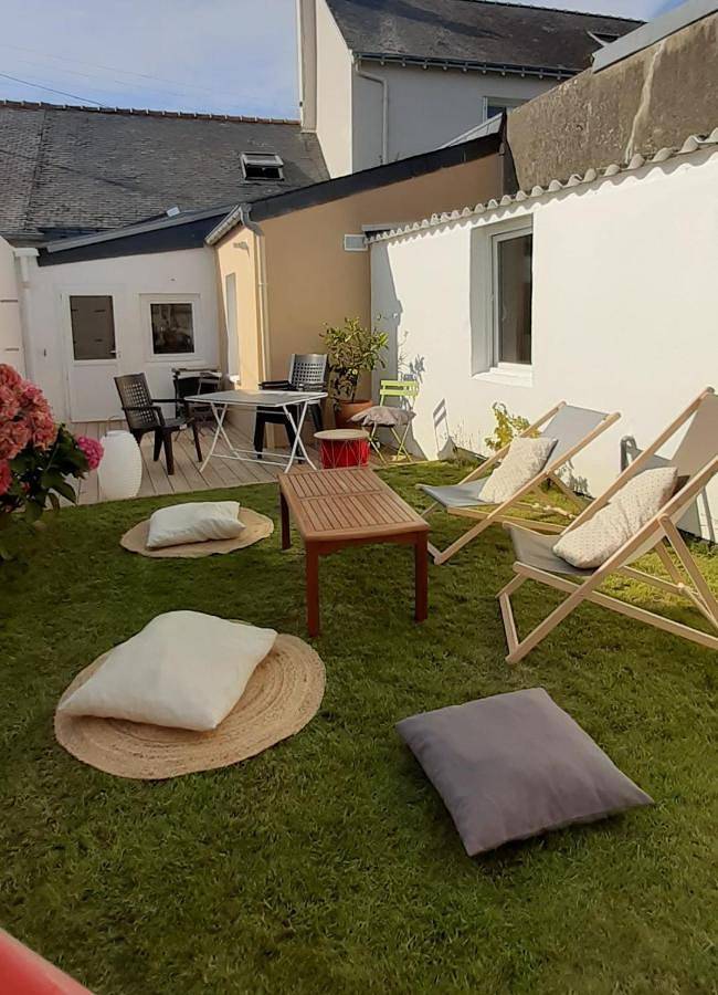 Maison de vacances pour 4 personnes, avec jardin