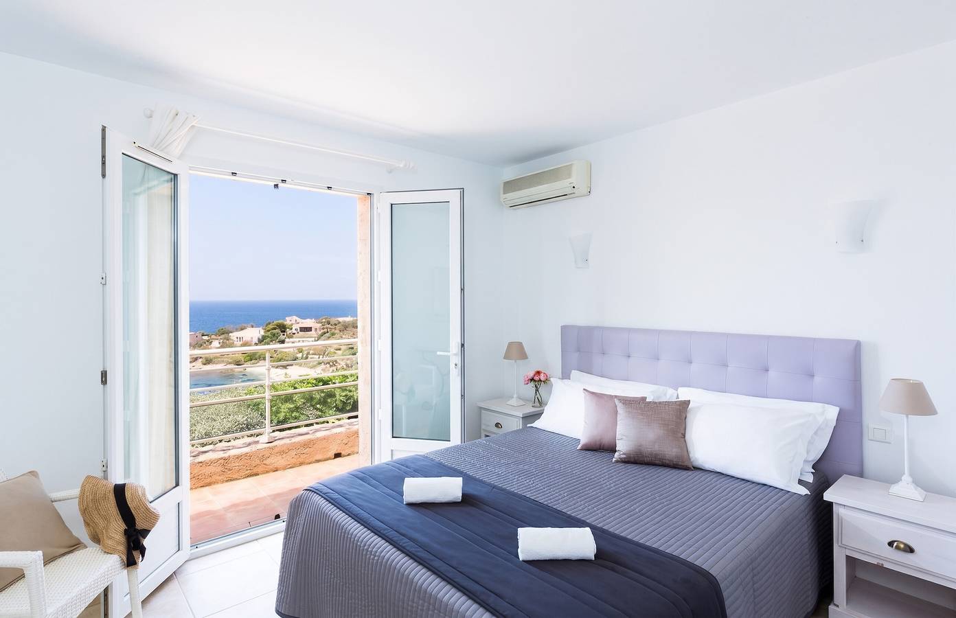 Villa panoramica vicino a La Marine De Davia in Marine de Davia, Corbara