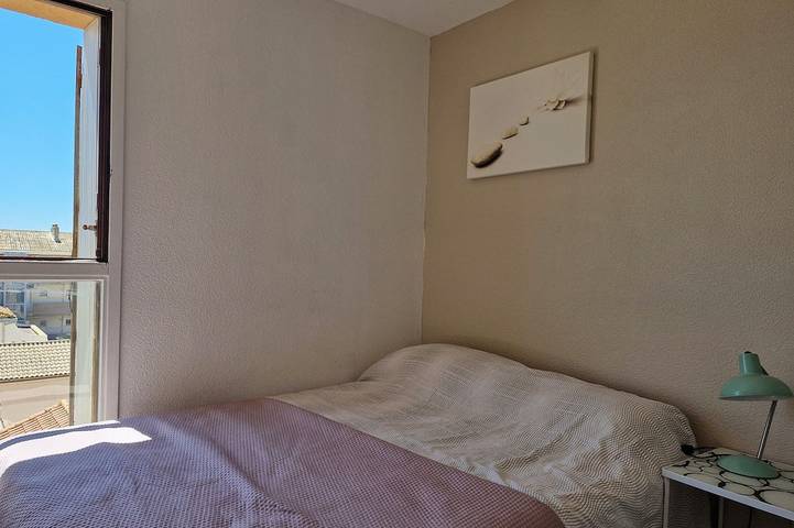 Gîte pour 4 personnes, avec balcon, animaux acceptés dans Plage Centrale (Valras-Plage) - 2