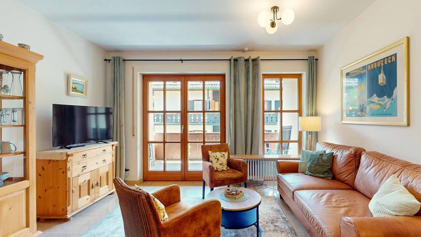 Ferienwohnung für 4 Personen, mit Ausblick und Garten in Garmisch-Partenkirchen