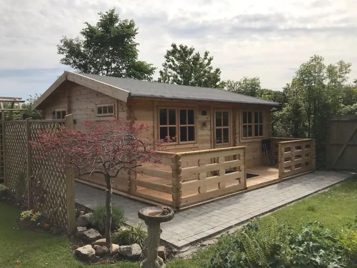 Maison de vacances pour 3 personnes, avec terrasse - 1