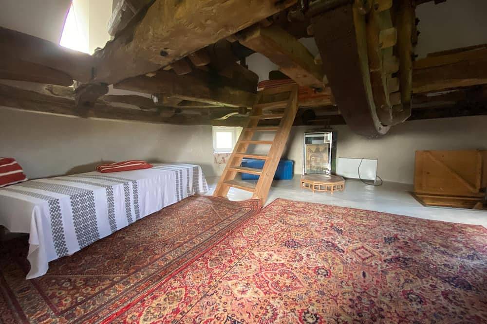 Windmill in Cherrueix near Mont Saint Michel in Cherrueix, Mont-Saint-Michel Bay