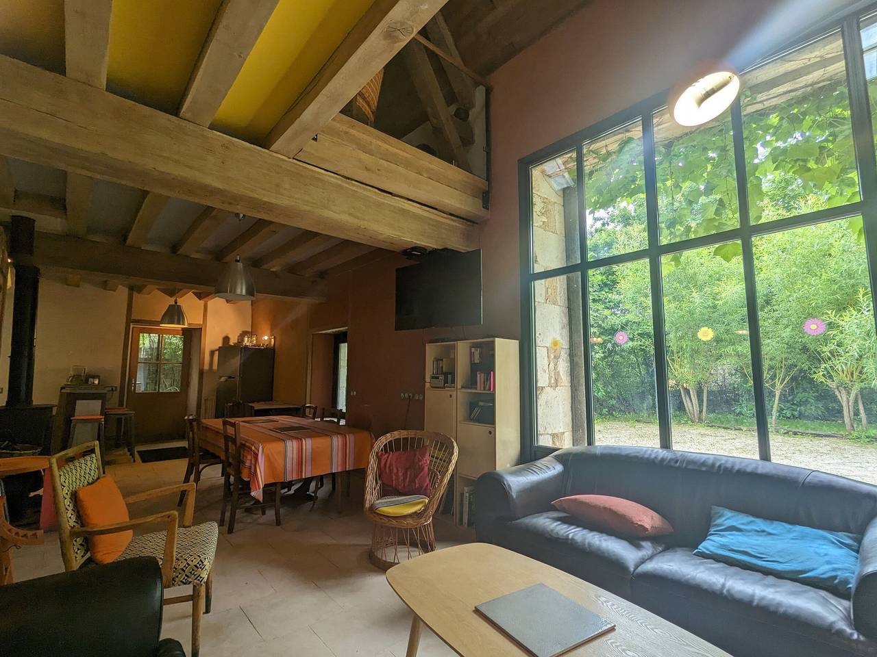 Eco-renovated barn in the heart of nature in Pouligny-Saint-Pierre, Le Blanc region